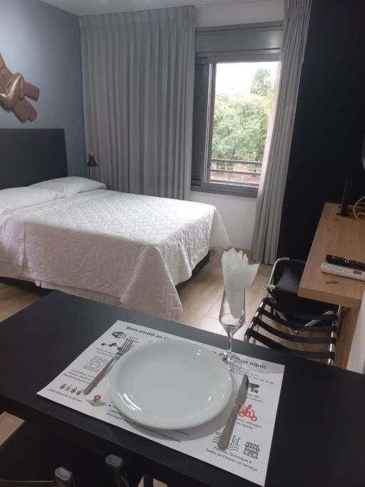 Apto Frente Parque Com Vista E Piscina Porto Alegre Exterior foto
